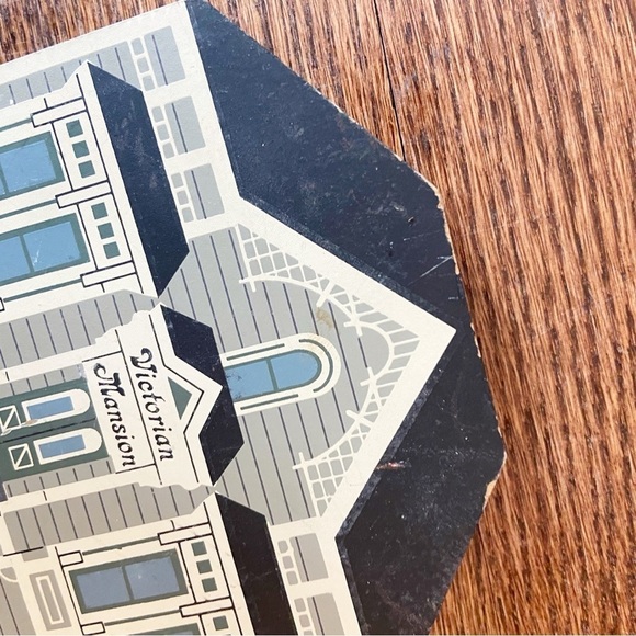 The Cat’s Meow | Vintage 1995 Bed and Breakfast Series Victorian Mansion - Picture 8 of 9